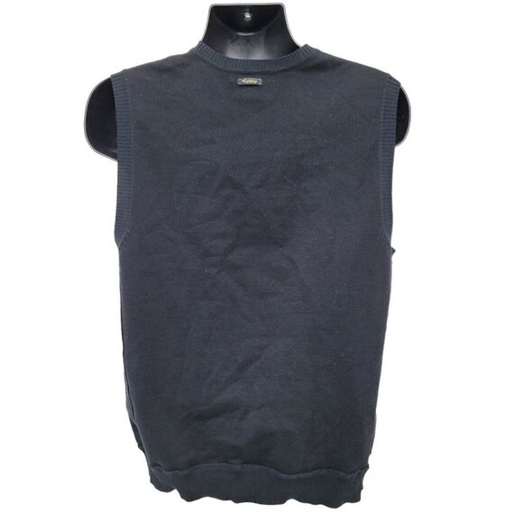2/$20 Point Zero Black V-Neck Vest Sweater Size: Large - Picture 4 of 7